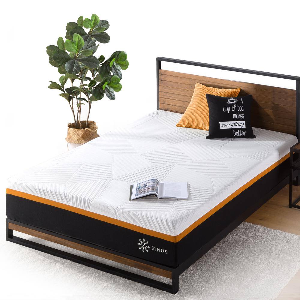 UPC 841550294767 product image for 12 in. Medium Cooling Copper Adaptive Spring Hybrid Tight Top Full Mattress | upcitemdb.com
