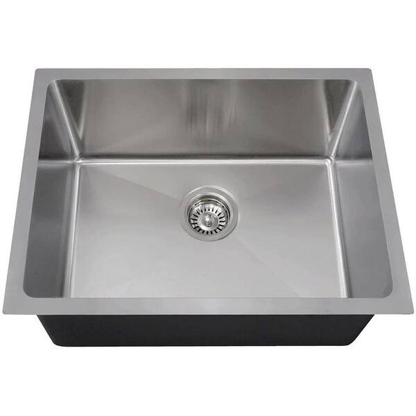 18-inch Stainless Steel Undermount Single Bowl Sink