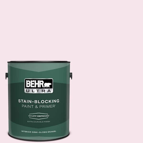 BEHR ULTRA 1 gal. #690A-1 Zephyr Extra Durable Semi-Gloss Enamel Interior Paint & Primer