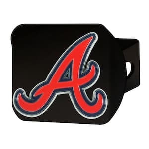 MLB - Atlanta Braves Color Hitch Cover in Black