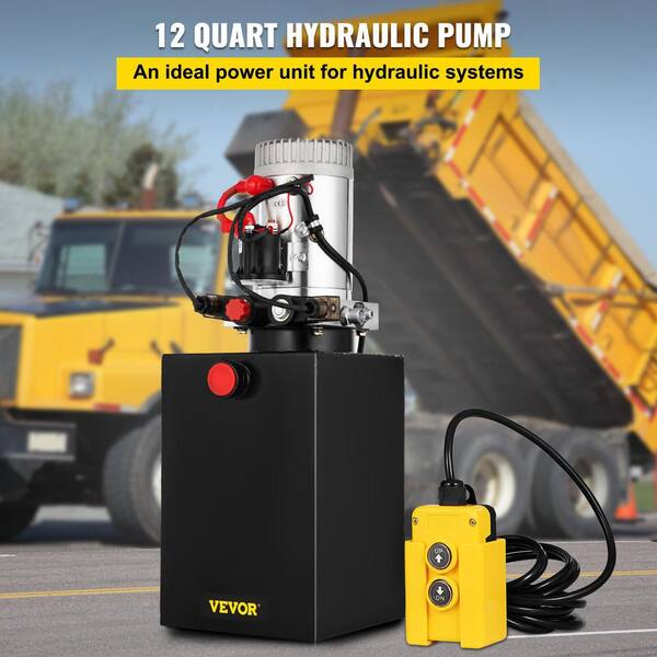 Double Acting Hydraulic Power Unit 6 Quart Hydraulic Pump