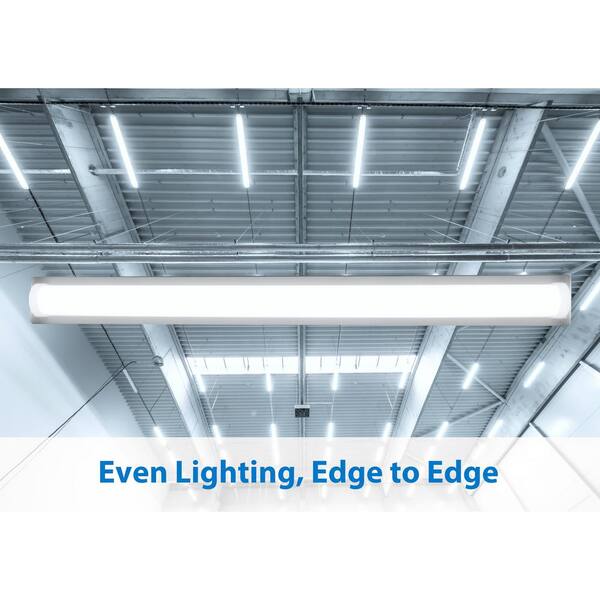 LS1- 4 ft. High Output 425-Watt White Integrated LED Linear Strip Light in 5000K LS1- 4 ft. High Output 425-Watt White Integrated LED Linear Strip Light in 5000K