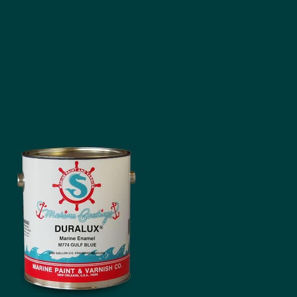 Duralux Marine Paint 1 gal. Gulf Blue Marine Enamel