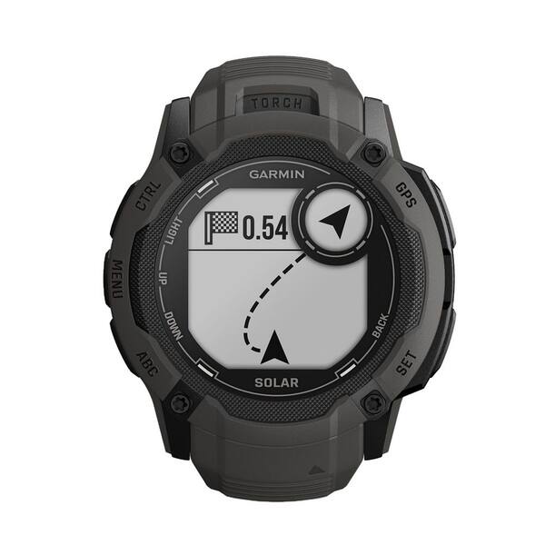 Garmin Instinct 2X Solar Smartwatch 1.97 x .57 in. Graphite 010