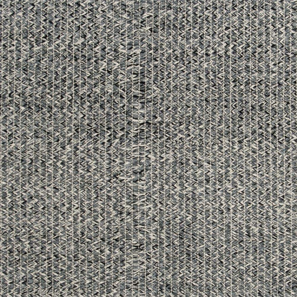 Montauk 6' x 6' Gray Cotton Handmade Reversible Rug