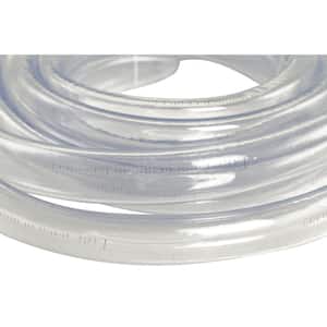 Everbilt 2 in. O.D. x 1-1/2 in. I.D. x 24 in. Clear PVC Braided Vinyl Tube  HKP002-PVC009 - The Home Depot