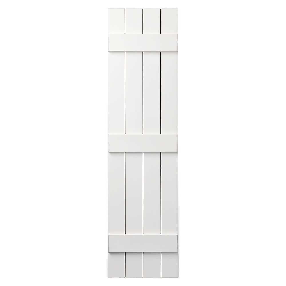 Ply Gem 15 in. x 63 in. Polypropylene 4Board Closed Board and Batten