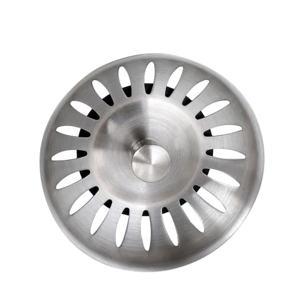 Houzer Medallion Classic 23 in. Stain.less Steel Undermount Single Bowl Kitchen Sink with Strainer and Grid - MS-2309-C