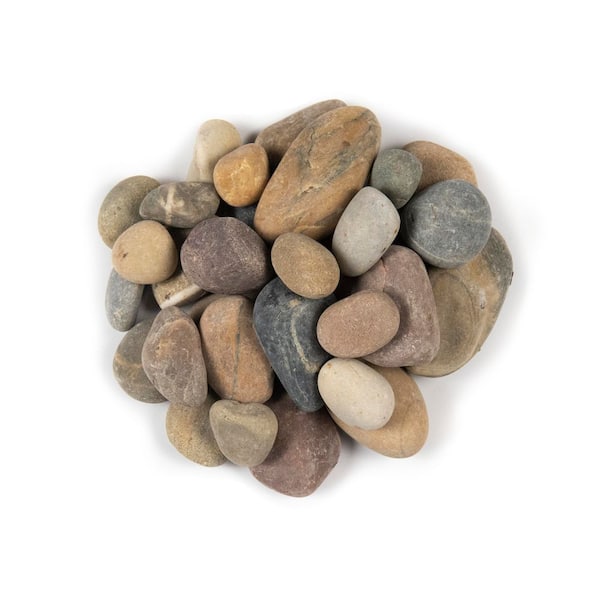 Multi-Colored 0.5 cu. ft. per Bag (0.25 in. to 0.75 in.) Bagged Landscape Pebbles (1 Bag/0.5 cu. ft.)