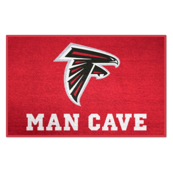 NFL Atlanta Falcons Red Man Cave 2 ft. x 3 ft. Area Rug