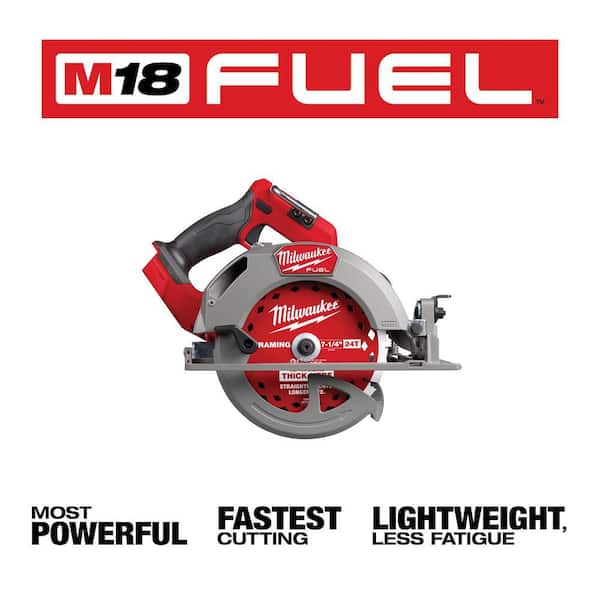 M18 FUEL 18V Lithium-Ion Brushless Cordless 7-1/4 in. Circular Saw (Tool-Only)