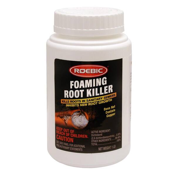 thumbnail image 2 of 10lb Foaming Root Killer – Sewer Pipe Dehydrator, Dissolves Tree Roots, Septic Safe, Rapid Dissolving Powder 2 of 5