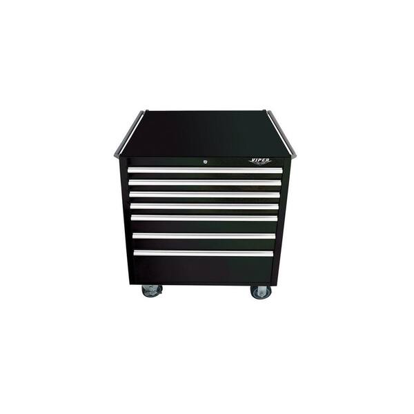 Viper Tool Storage 33 in. 7-Drawer Cabinet in Black
