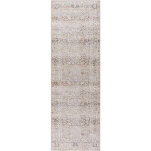 Rainier Sage Traditional 3 ft. x 12 ft. Indoor Area Rug