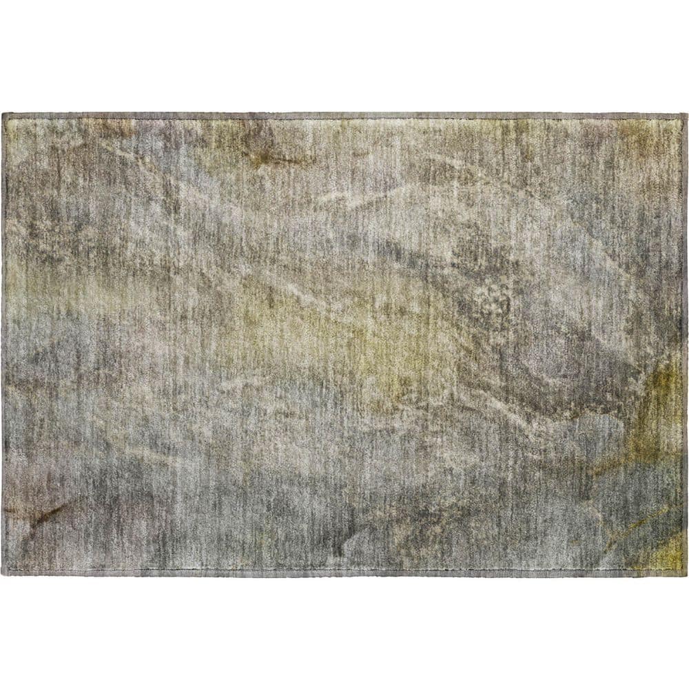 Mayfield Premium Machine Washable Abstract AMF2307 Pewter 2 ft. x 3 ft. Accent Rug price history on PriceWatchPro