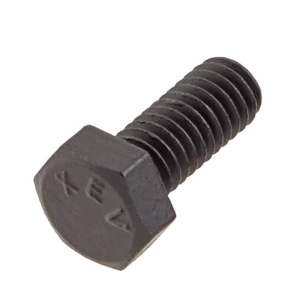 DECKMATE 5/16 in. -18 x 3/4 in. Black Hex Bolt