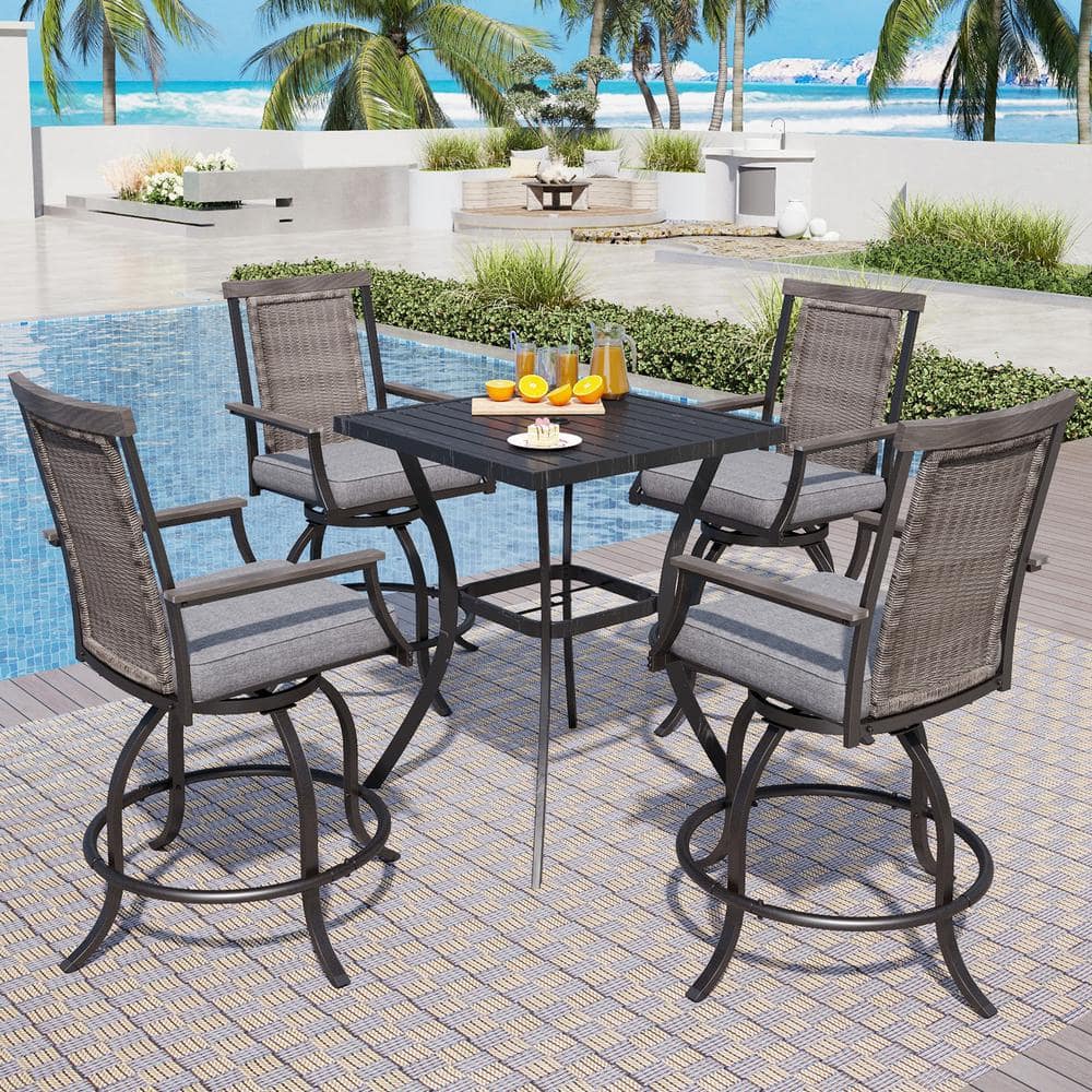テーブル・チェア・ハンモック bridge table for 50 otherside design Amazon.com : MFSTUDIO Outdoor Patio Dining Table for 6