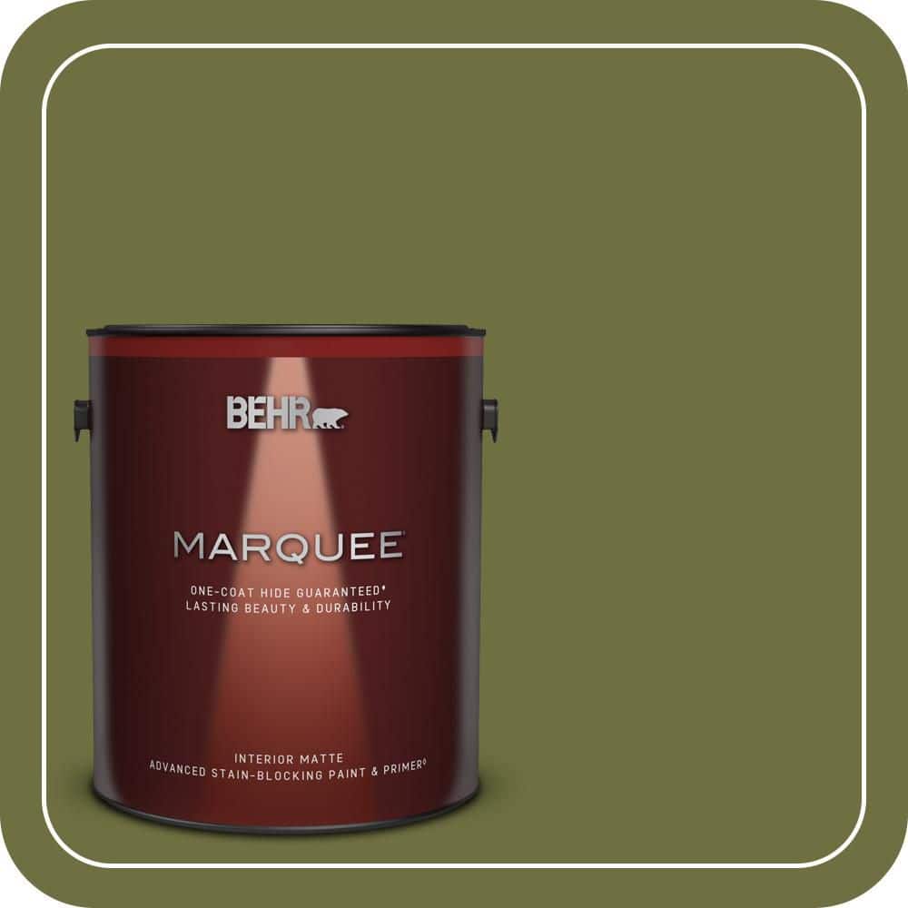 1 gal. #M340-7 Classic Avocado Matte Interior Paint & Primer price history on PriceWatchPro