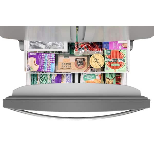 Whirlpool French Door Fridge (WRFF3036RZ) - Fingerprint Resistant Stainless Steel Whirlpool French Door Fridge (WRFF3036RZ) - Fingerprint Resistant Stainless Steel