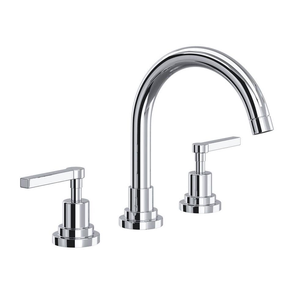 UPC 824438272507 product image for Lombardia 8 in. Widespread 2-Handle Bathroom Faucet in Polished Chrome | upcitemdb.com