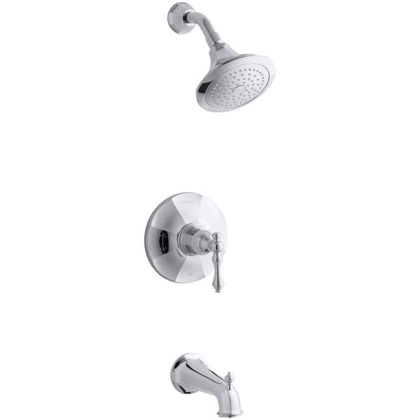 KOHLER Kelston 1-Handle 1-Spray 2.5 GPM Tub and Shower Faucet with ...