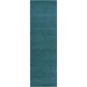 Falmouth Teal 3 ft. x 8 ft. Indoor Runner Rug