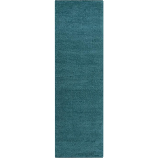 Artistic Weavers Falmouth Teal 3 ft. x 8 ft. Indoor Runner Rug