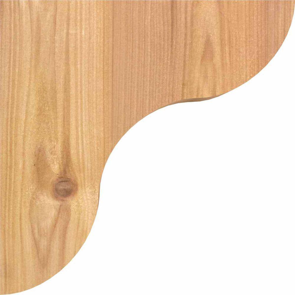 8" x 8" Smooth Western Red Cedar Corbel