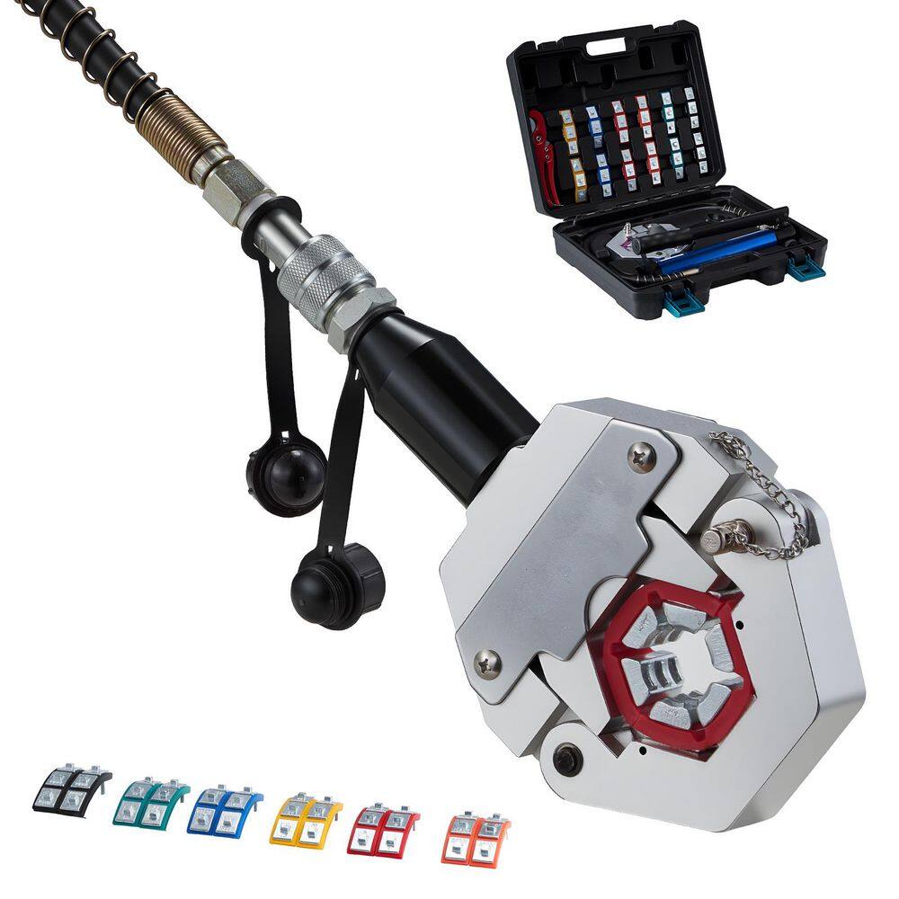 Hydraulic Hose Crimper, Hydra-Krimp AC Hose Crimper Kit with 7 Dies Snap-On and Carrying Case (Split with Manual Pump) price history on PriceWatchPro