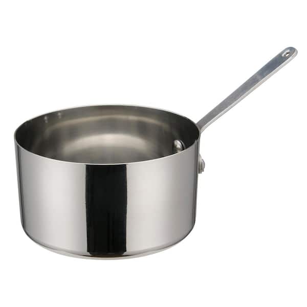 Winco 18 oz. Mini Stainless Steel Condiment Server