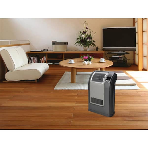 Lasko 1500-Watt Electric Portable Cyclonic Digital Ceramic Heater with  Remote Control CC24841 - The Home Depot