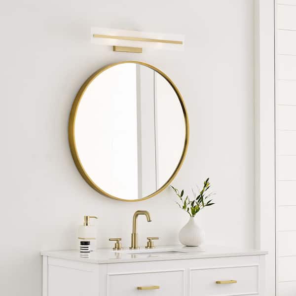 正規品販売！ Lighting Generation Dex Brass Satin 2-Light Medium in. 24 ヘアアクセサリー