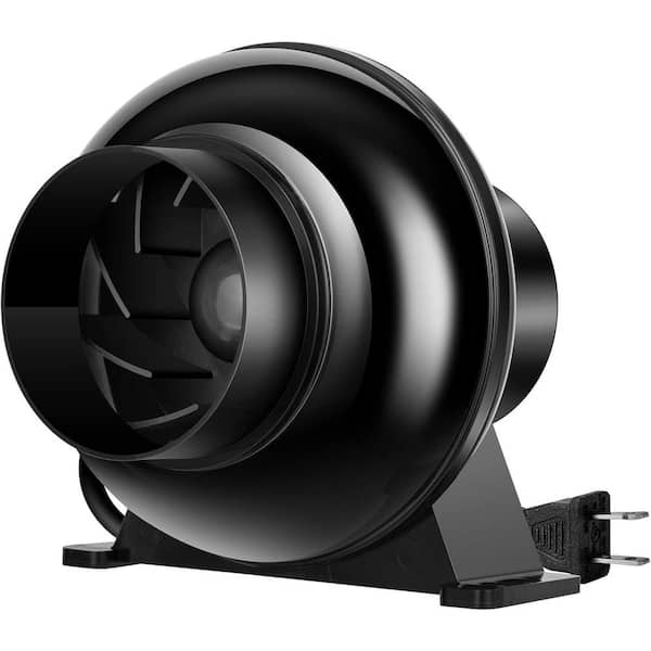 4 in. 195 CFM Inline Duct Ventilation Fan