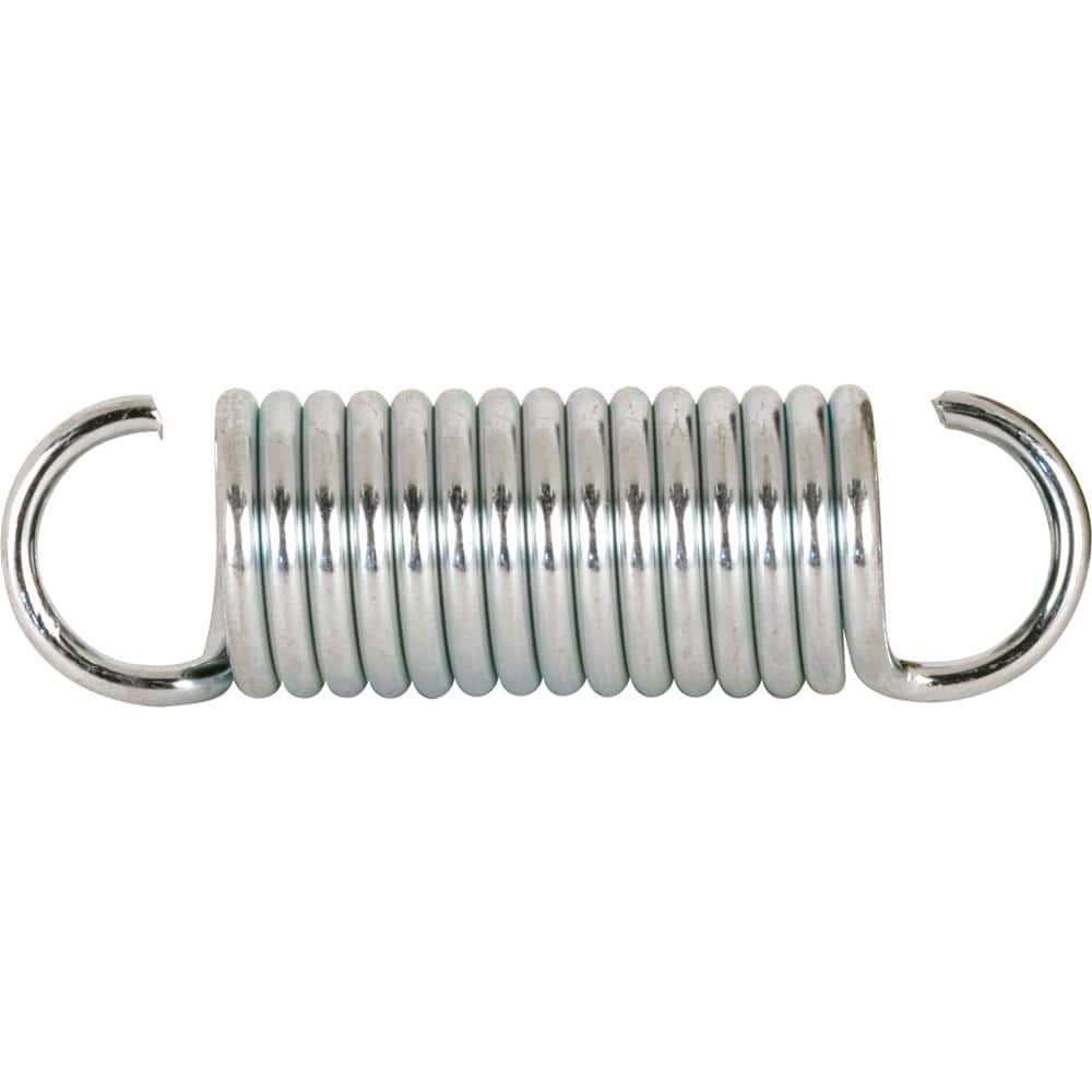 Spring Prime Line Prime-Line Extension Spring, Spring Steel Const, Nickel-Plated Finish ...