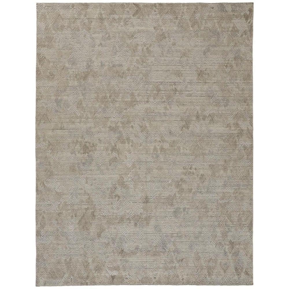 2 ft. x 8 ft. Taupe Abstract Area Rug price history on PriceWatchPro