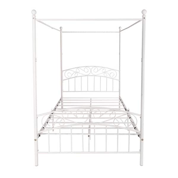 JASMODER Black Full Size Panel Bed