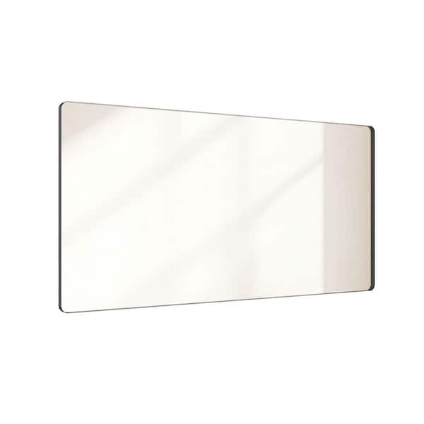 Rizitoc 72 in. W x 36 in. H Rounded Rectangle Framed Wall Bathroom