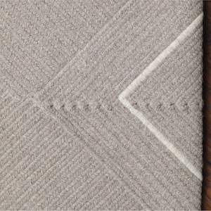 Natural Grey 8 ft. x 11 ft. Rectangle Braided Area Rug