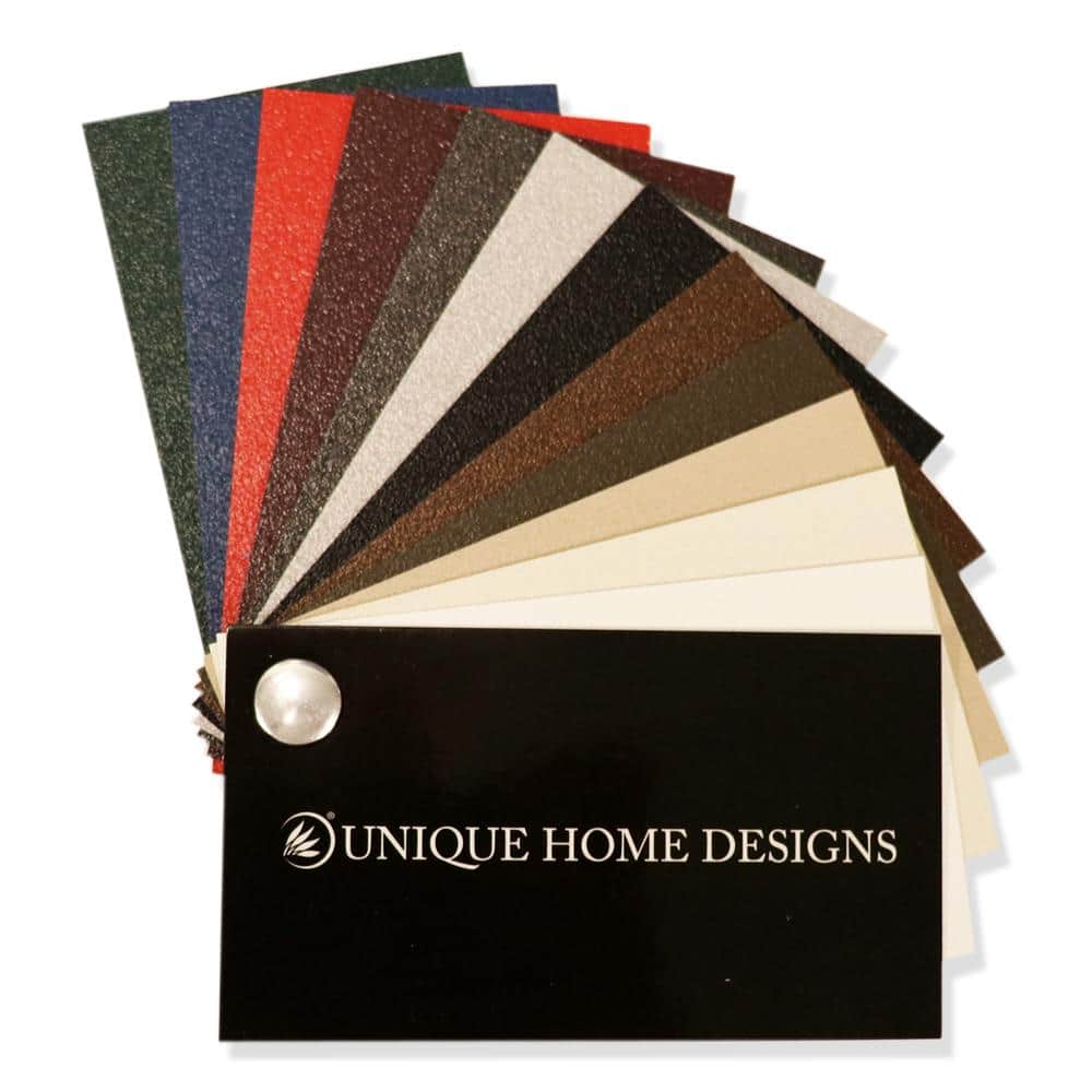 Unique Home Designs Premium Aluminum Multiple Color Sample Cardstock ...