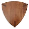 Signature DESIGN BY ASHLEY Brynnleigh 15.38 in. Medium Brown Triangle Wood Nesting End Table (Set of 2) A4000607