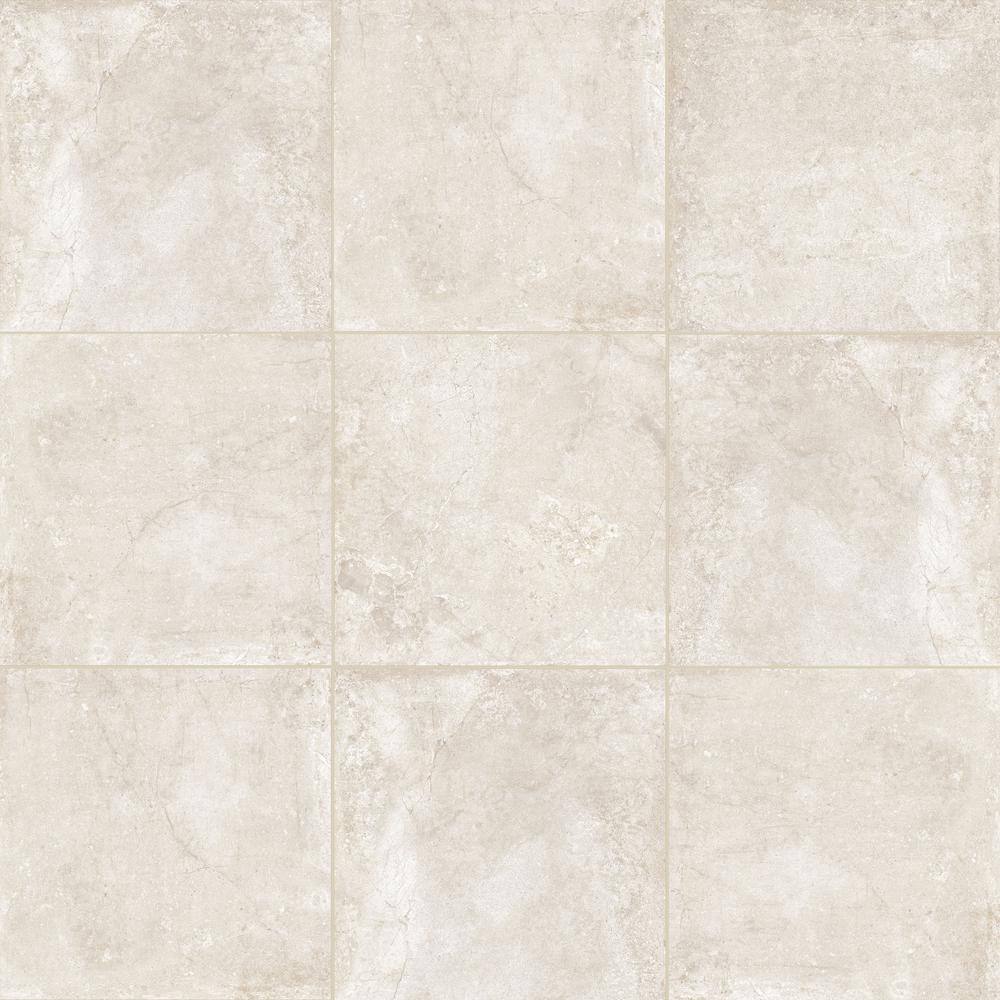 Sorena Cream 24 in. x 24 in. Matte Porcelain Marble Look Floor and Wall Tile (480 sq. ft./Pallet) price history on PriceWatchPro