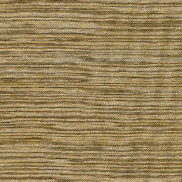 Kenneth James Qixia Copper Grasscloth Peelable Roll (Covers 72 sq. ft.)