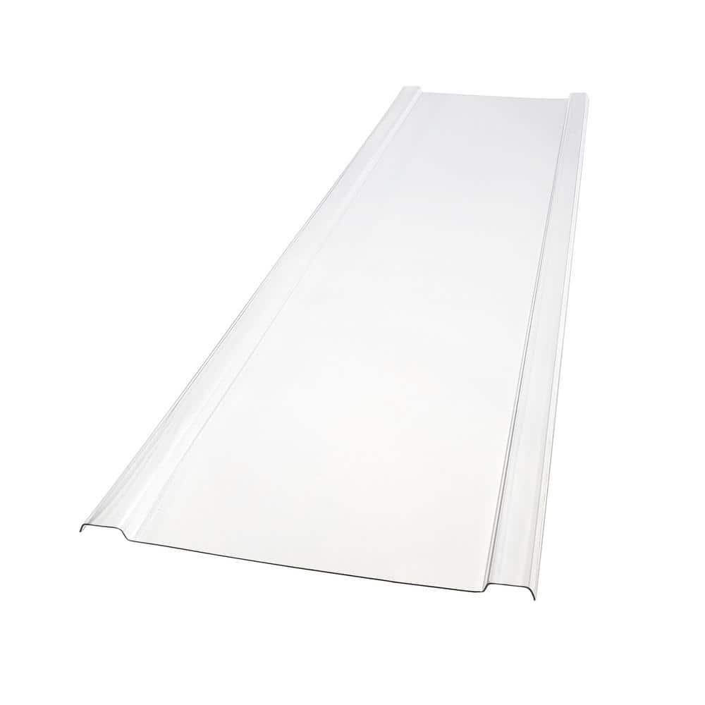 26.9 in. x 96 in. x. 118 in. Corrugated Polycarbonate Roof Panel in Clear price history on PriceWatchPro
