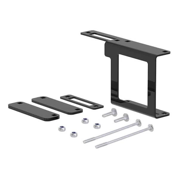 CURT Easy-Mount Bracket for 4 or 5-Way Flat (2" Receiver, Packaged)