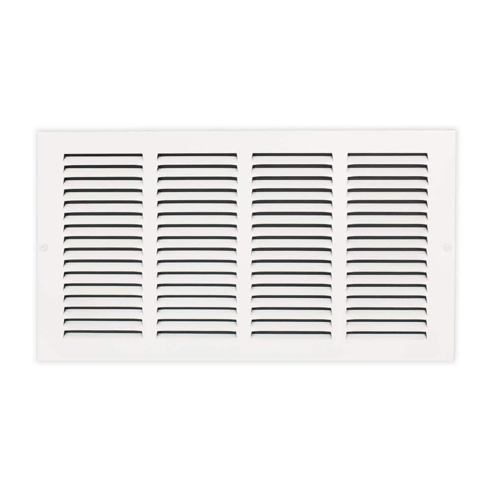 16 in. x 8 in. Steel Return Air Grille in White price history on PriceWatchPro