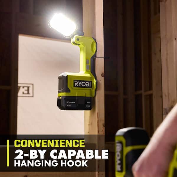 RYOBI ONE+ 18V Hybrid Cordless LED Magnetic Task Light (Tool Only