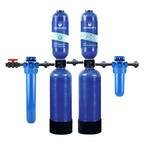 Rhino Series 5-Stage 600,000 Gal. Whole House Water Filtration System with Whole House Salt-Free Water Conditioner