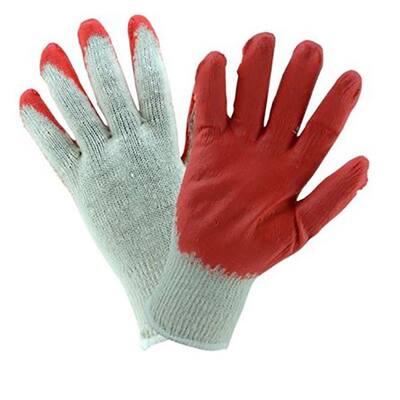 Economy Latex Coated Large Knit Gloves (6-Pack)