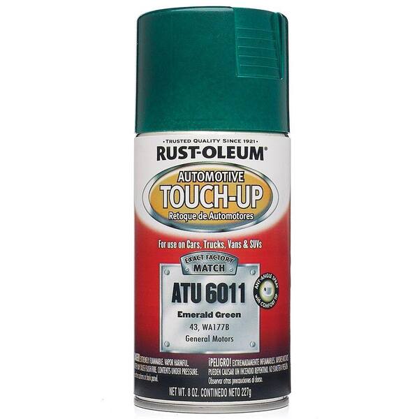 Rust-Oleum Automotive 8 oz. Emerald Green Auto Touch-Up Spray (6-Pack)