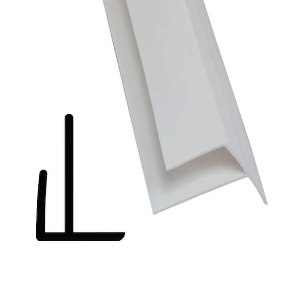 852 1/2 in. x 3/4 in. x 96 in. PVC Composite White Outside Corner Moulding